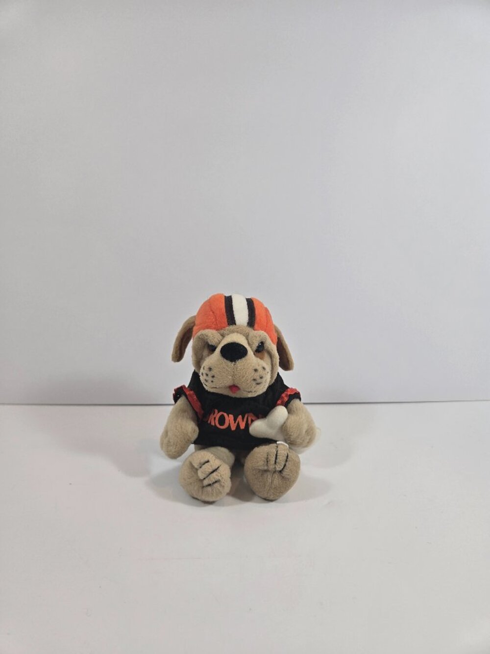 Vintage 1999 NFL Cleveland Browns “Chomps” Mascot Plush Dog